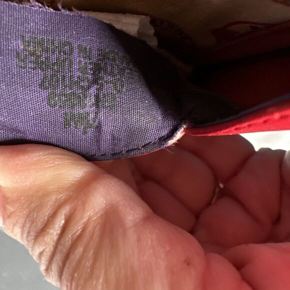 VTG Grashoppers by KEDS RED HAT SOCIETY shoes Red leather size 7.5 M PREOWNED‎ - Picture 8 of 9